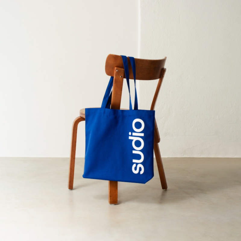 Sudio Blue Tote