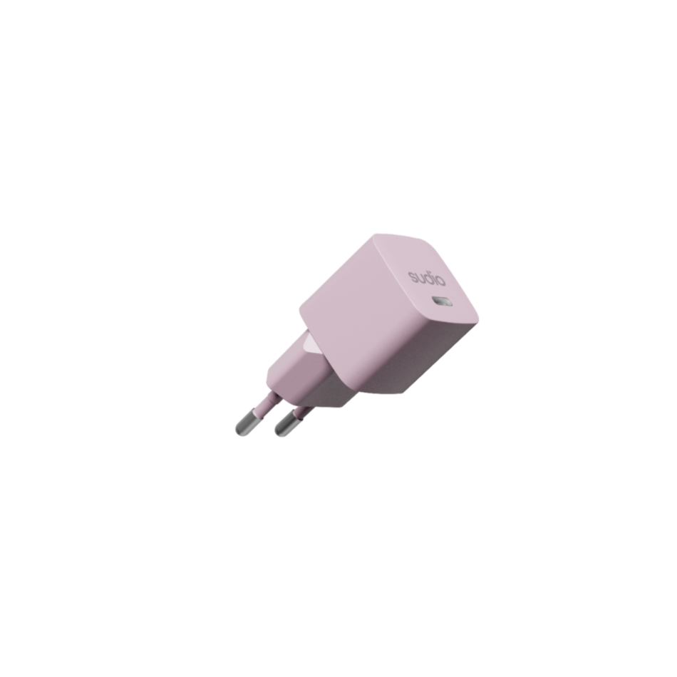 Sudio P1, Power Plug Type C (25W), Pink