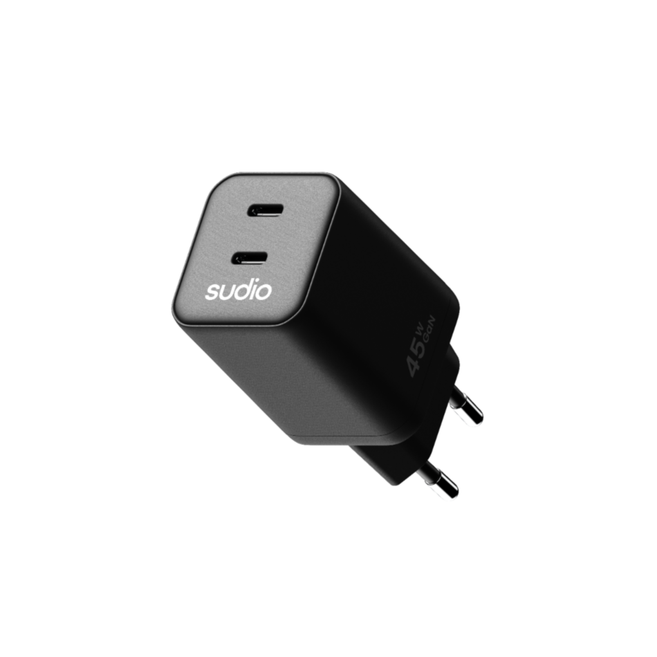 Sudio Power Plug Type C, Black