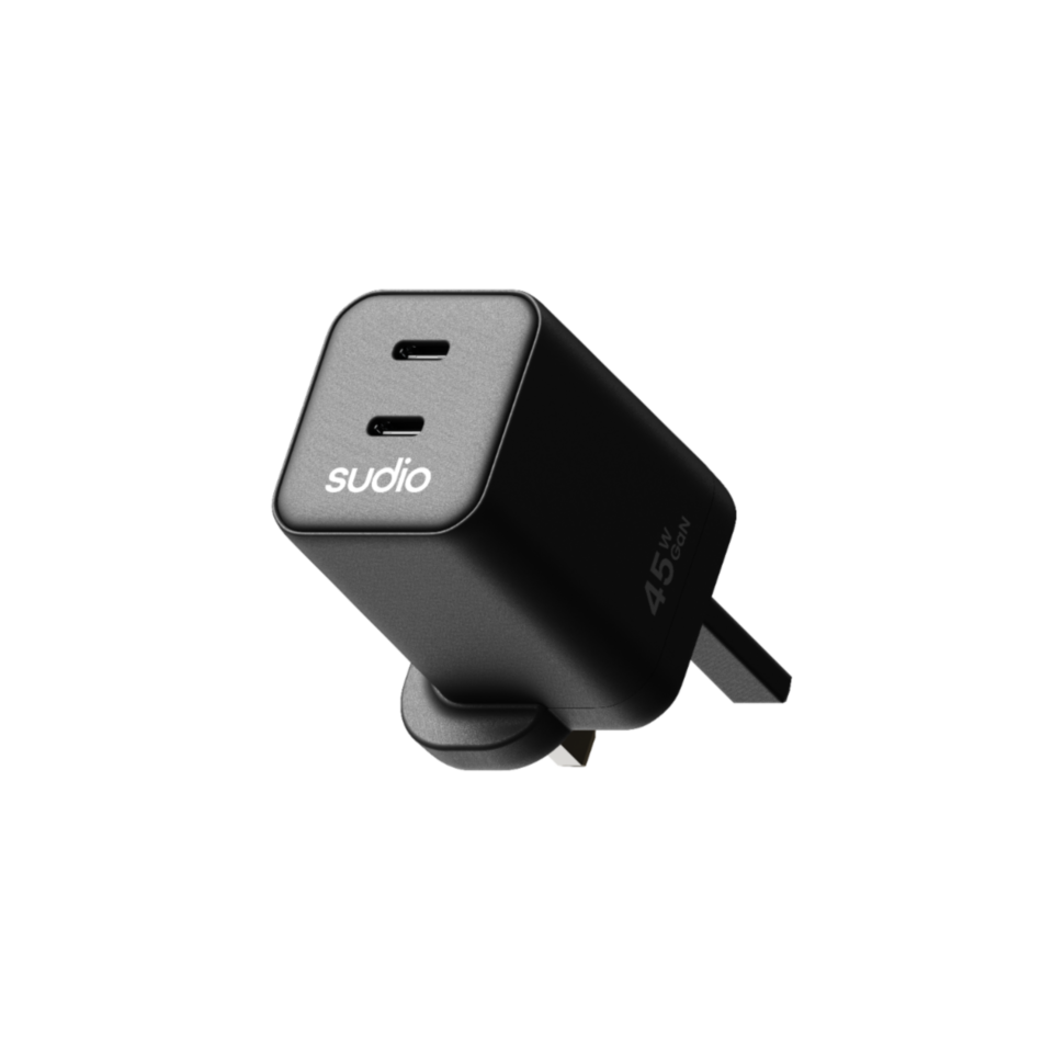Sudio P2, Power Plug Type BF (45W), Black