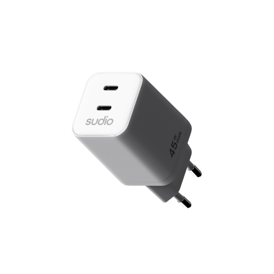 Sudio Power Plug Type C, White
