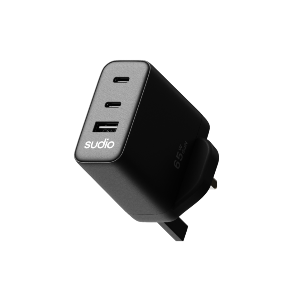 Sudio P3, Power Plug Type BF (65W), Black