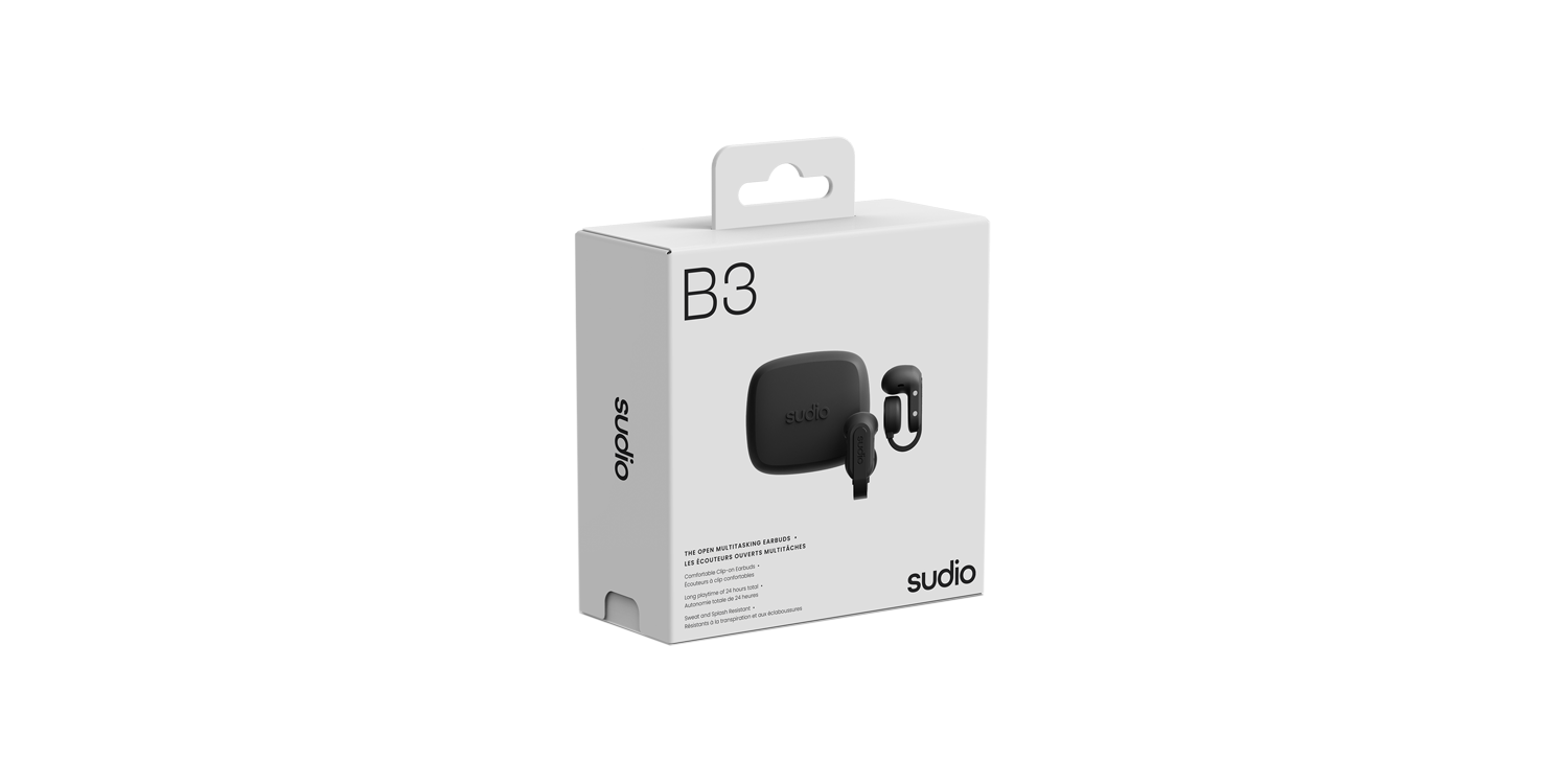 Sudio B3 Black package box