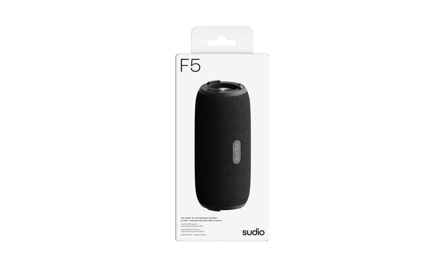 Sudio F5 Black package box