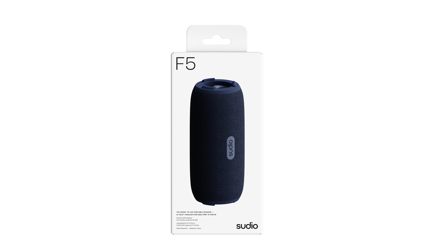 Sudio F5 Blue package box